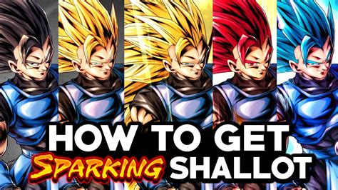 dragon ball legends shallot z power|when does shallot become sparking.